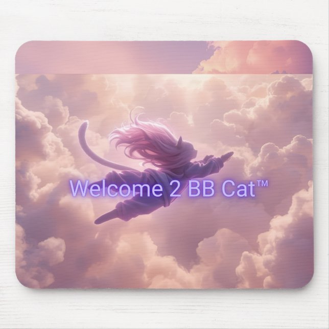 Alfombrilla De Ratón BB Cat companion, Awakening Series mouse pad (Frente)