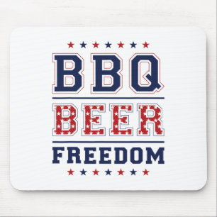 Alfombrilla De Ratón Bbq Beer Freedom 1