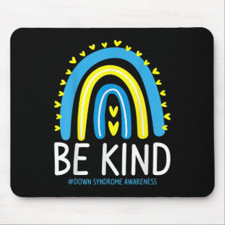 Alfombrilla De Ratón Be Kind Rainbow World Down Syndrome Awareness Day