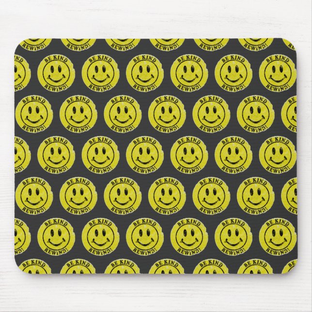 Alfombrilla De Ratón Be Kind Rewind Retro Video Rental Pegatina (Frente)