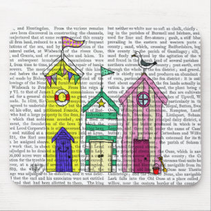 Alfombrilla De Ratón Beach Huts 1 Ilustracion