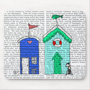 Alfombrilla De Ratón Beach Huts 2 Ilustracion