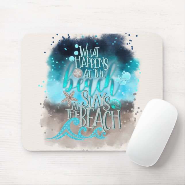 Alfombrilla De Ratón Beach Vibes (Con ratón)