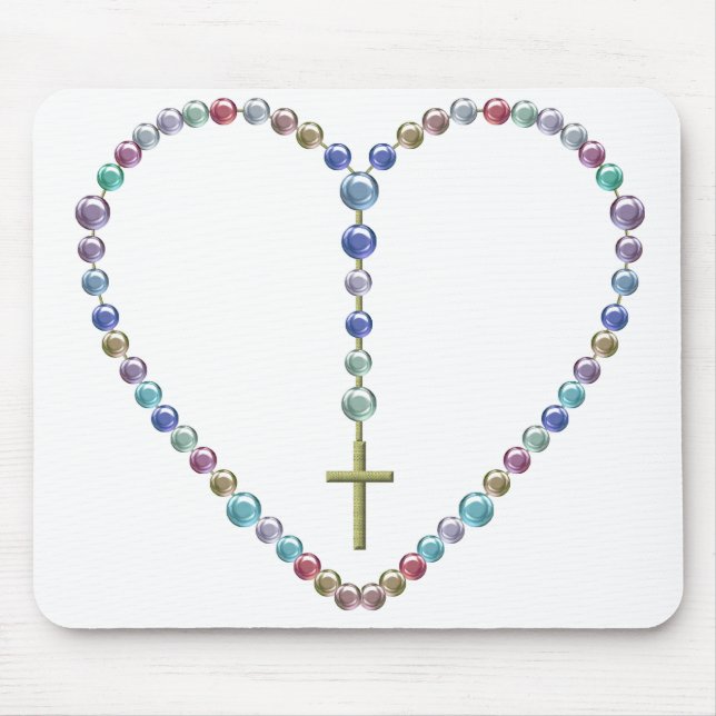 Alfombrilla De Ratón Bead Rosary #2 (Frente)