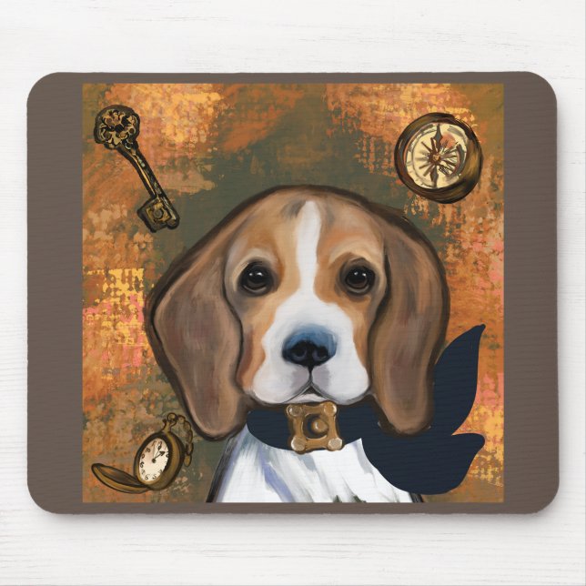 Alfombrilla De Ratón Beagle    (Frente)