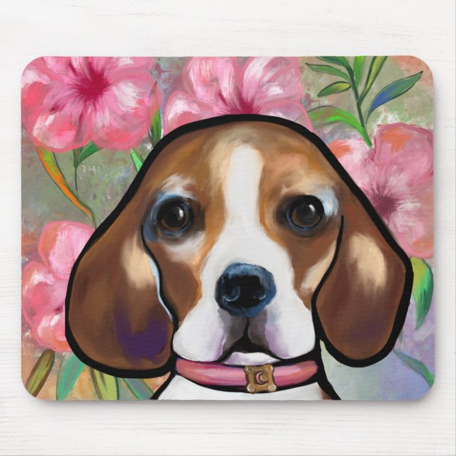 Alfombrilla De Ratón Beagle          (Frente)