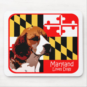 Alfombrilla De Ratón Beagle de Maryland