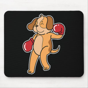 Alfombrilla De Ratón Beagle Dog hace boxeo