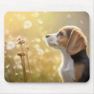 Alfombrilla De Ratón Beagle Dog Mascota Animal Tranquilo