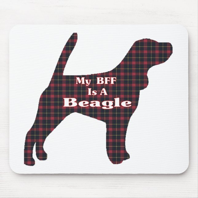 Alfombrilla De Ratón Beagle Lovers Gifts (Frente)