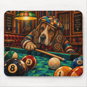 Alfombrilla De Ratón Beagle, mosaico geométrico