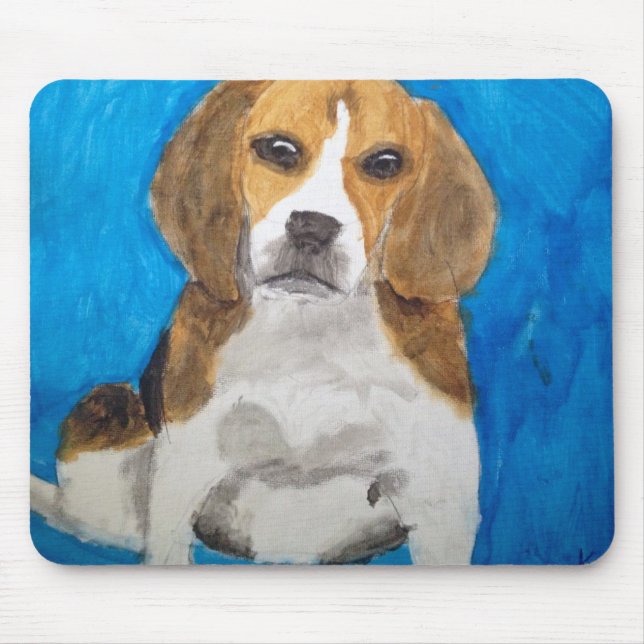 Alfombrilla De Ratón Beagle Mousepad (Frente)