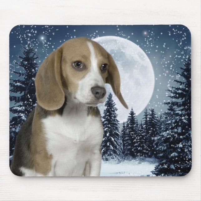 Alfombrilla De Ratón Beagle Mousepad (Frente)