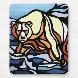 Alfombrilla De Ratón Bear Art Mousepad Elegante Vida Silvestre Mousepad