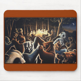 Alfombrilla De Ratón Bear bailando Arte Mousepad Vida salvaje Mousepad