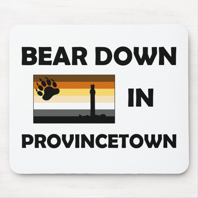Alfombrilla De Ratón Bear Down En Provincetown (Frente)