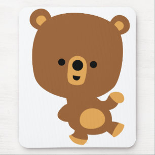 Alfombrilla De Ratón Bear Mousepad, Personalizado amable