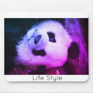 Alfombrilla De Ratón Bear Panda Life Style  trendi