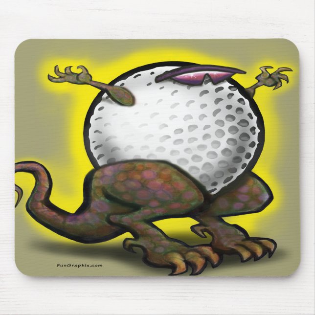 Alfombrilla De Ratón Beast de golf (Frente)