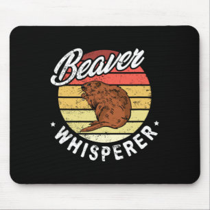 Alfombrilla De Ratón Beaver Whisperer Beaver Hunting Lover