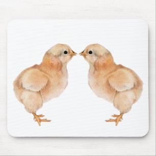 Alfombrilla De Ratón Bebé Chick Love Mousepad