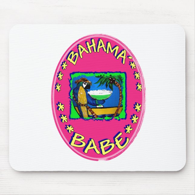 Alfombrilla De Ratón Bebé de las Bahamas (Frente)