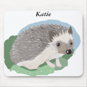 Alfombrilla De Ratón bebe lindo y editable Hedgehog