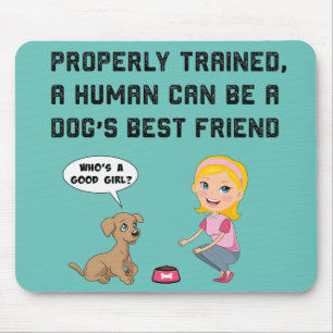 Alfombrilla De Ratón Bebida de los perros mejor amigo