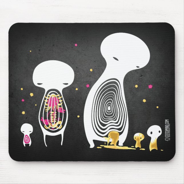 Alfombrilla De Ratón Bebidas espirituosas Mousepad (Frente)