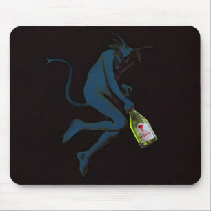 Alfombrilla De Ratón Bebiendo el diablo ~ Mousepads