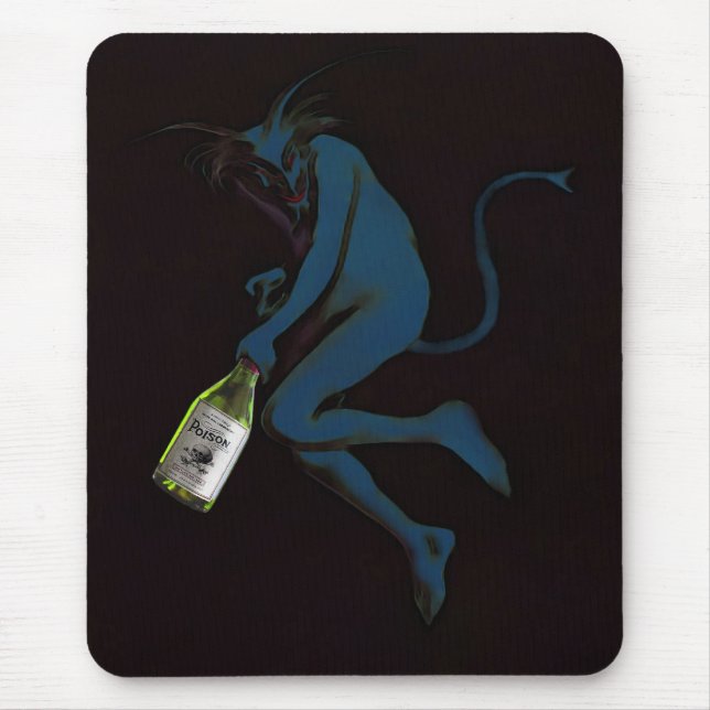Alfombrilla De Ratón Bebiendo el diablo ~ Mousepads (Frente)