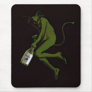 Alfombrilla De Ratón Bebiendo el diablo ~ Mousepads