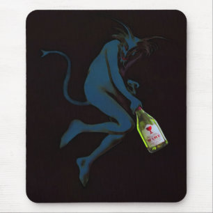 Alfombrilla De Ratón Bebiendo el diablo ~ Mousepads