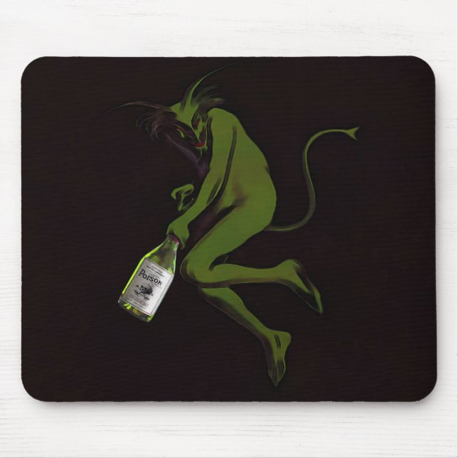 Alfombrilla De Ratón Bebiendo el diablo ~ Mousepads (Frente)