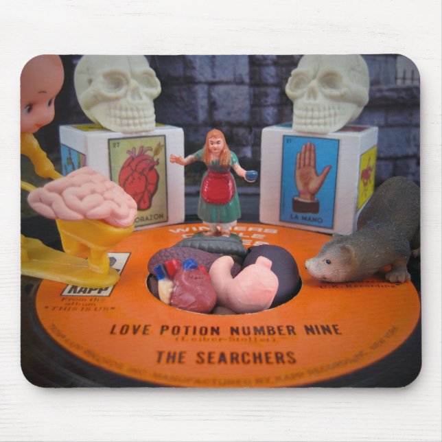 Alfombrilla De Ratón Bedelia construye a un mejor novio Mousepad (Frente)