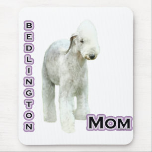 Alfombrilla De Ratón Bedlington Terrier Mom 4