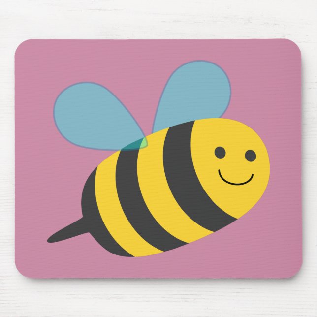 Alfombrilla De Ratón Bee (Frente)