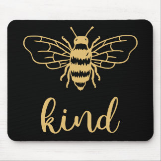 Alfombrilla De Ratón Bee Kind Gold Mouse Pad