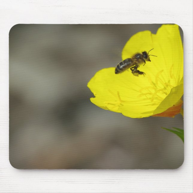 Alfombrilla De Ratón Bee Mousepad (Frente)