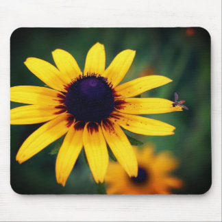 Alfombrilla De Ratón Bee On Black Eyed Susan Flower