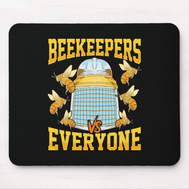 Alfombrilla De Ratón Beekeeper Gift | apicultores Y Todos (Frente)