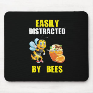 Alfombrilla De Ratón Beekeeper Gift   Distrado Fácilmente Por Las Abeja