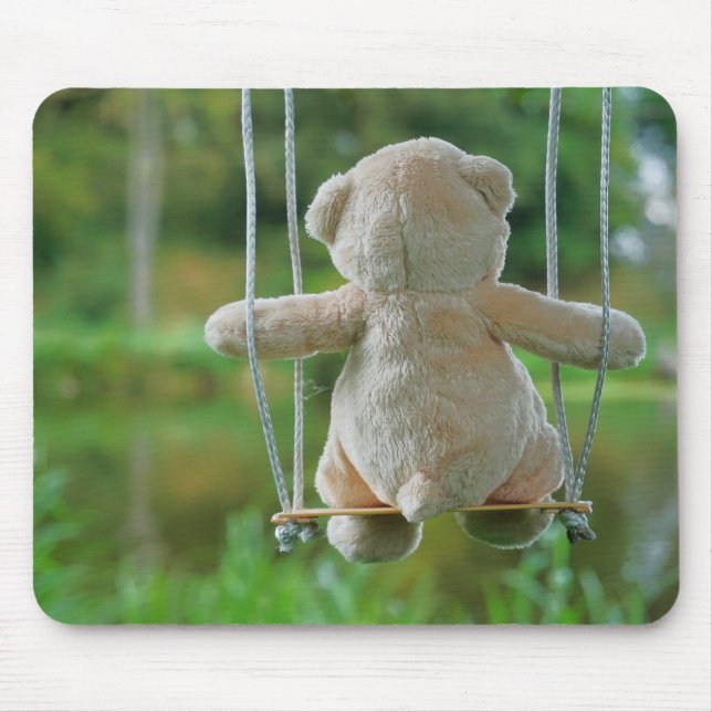 Alfombrilla De Ratón Beer op schommel vanaf de rug. (Frente)