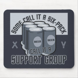 Alfombrilla De Ratón Beer Six Pack personalizado mousepad