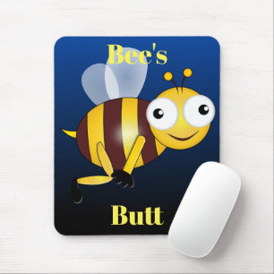 Alfombrilla De Ratón Bee's Butt Mouse Pad