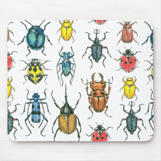 Alfombrilla De Ratón Beetles (Frente)