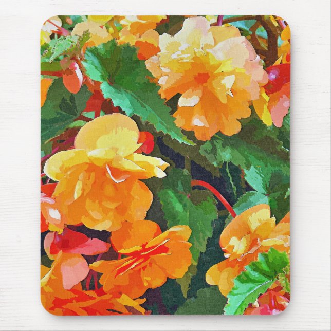 ALFOMBRILLA DE RATÓN BEGONIAS (Frente)