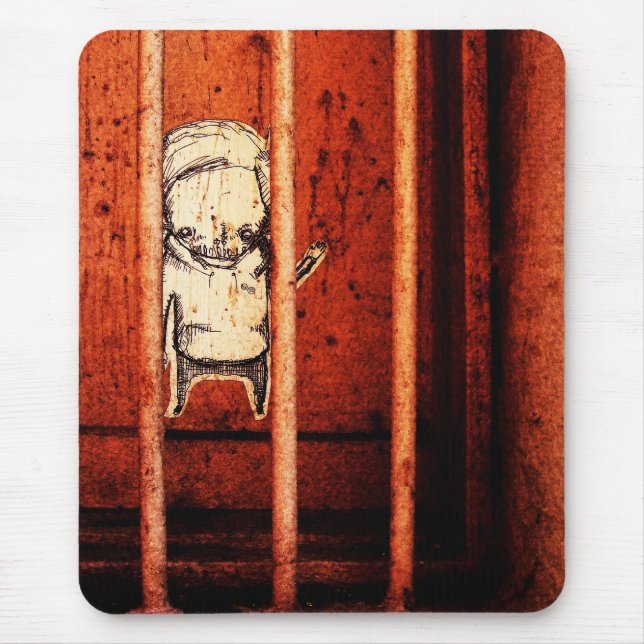 Alfombrilla De Ratón behindbars (Frente)