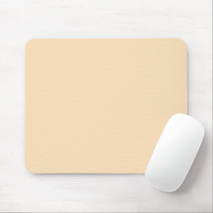 Alfombrilla De Ratón Beige de crema de vainilla sólida