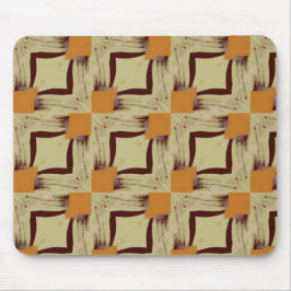 Alfombrilla De Ratón Beige Modern geometric design mouse pad